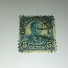 Theodoore Roosevelt 5 cent US stamp used 1928