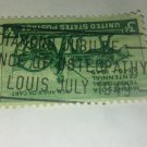 Red River Ox Cart 3 cent US Postage over print inverted 1949