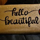 Gold Glitter Wallet