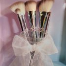 Makeup Brushes with glass holder