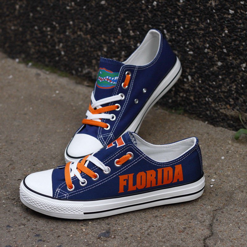 Florida Gators NCAA Team Limited Edition Canvas Shoes Sneakers