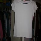 plain white top. size l