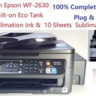 Epson WF-2630 Sublimation Chipless ink Tank Printer