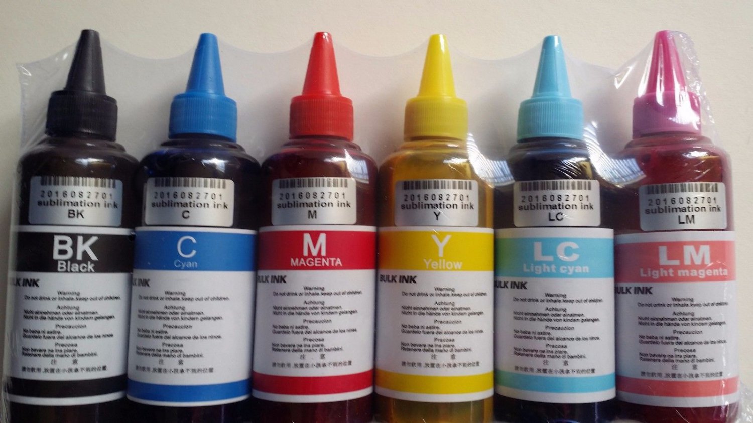 6x100ml Color Sublimation Ink For Epson 1400 Artisan 1430 1450 8954