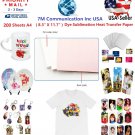 200 Sheet A4 Sublimation Heat Transfer Paper for Mug Cup Plate Cotton T- Shirt