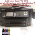 Epson WF-3640 Sublimation ChipsLess Ink Tank Printer