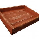 Giant Wood / Wooden Display / Serving Tray - 36" x 18" - Amber Distressed - Deco