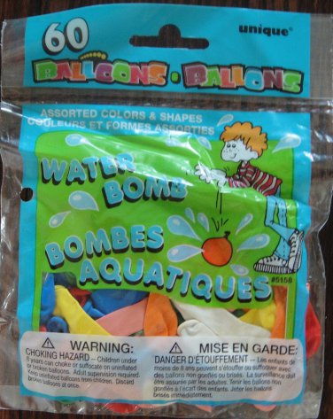 1440 Water Bomb Balloons Assorted colors - Summer Fun - Unique - New