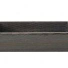18" Rustic Grey Wash Wood / Wooden Box Planter Display Centerpiece - Wedding