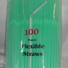 10,000 Straws - Flex/Flexible Drinking Straws -Luau - Wedding - Party Pale Green