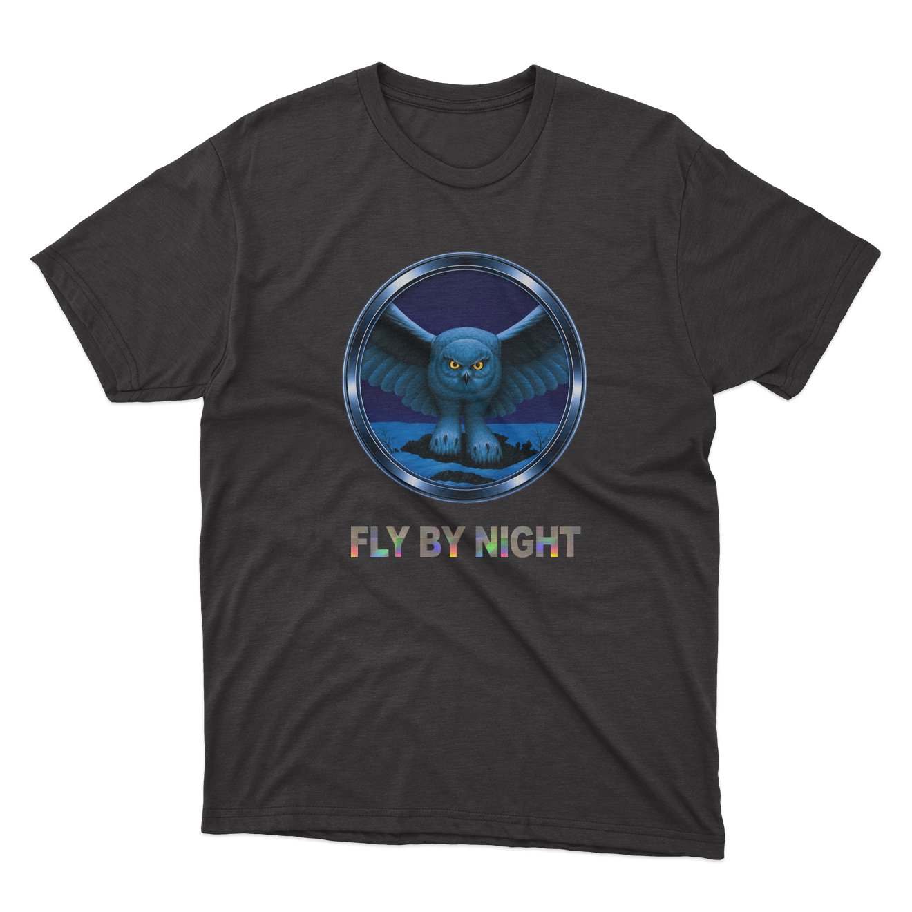 Rush "Fly By Night" Graphic T-Shirt - Retro Style Urban Streetwear Tee