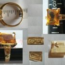 10K Yellow Gold with Large Citrine Size 6.75