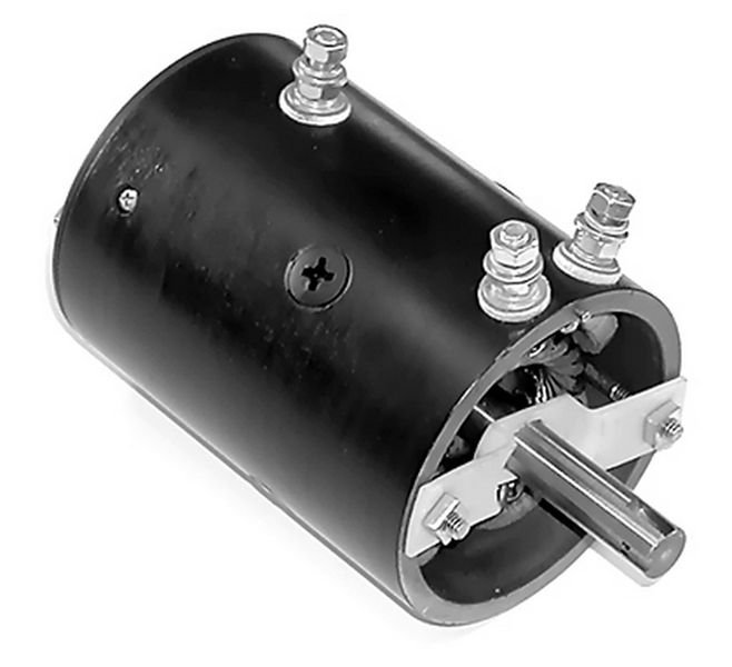 Motor with Bar Key Slot for Warn and Braden Winches W8941