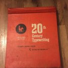 Vintage 20th CENTURY TYPEWRITING Complete Course Hardcover Textbook 9th Edition