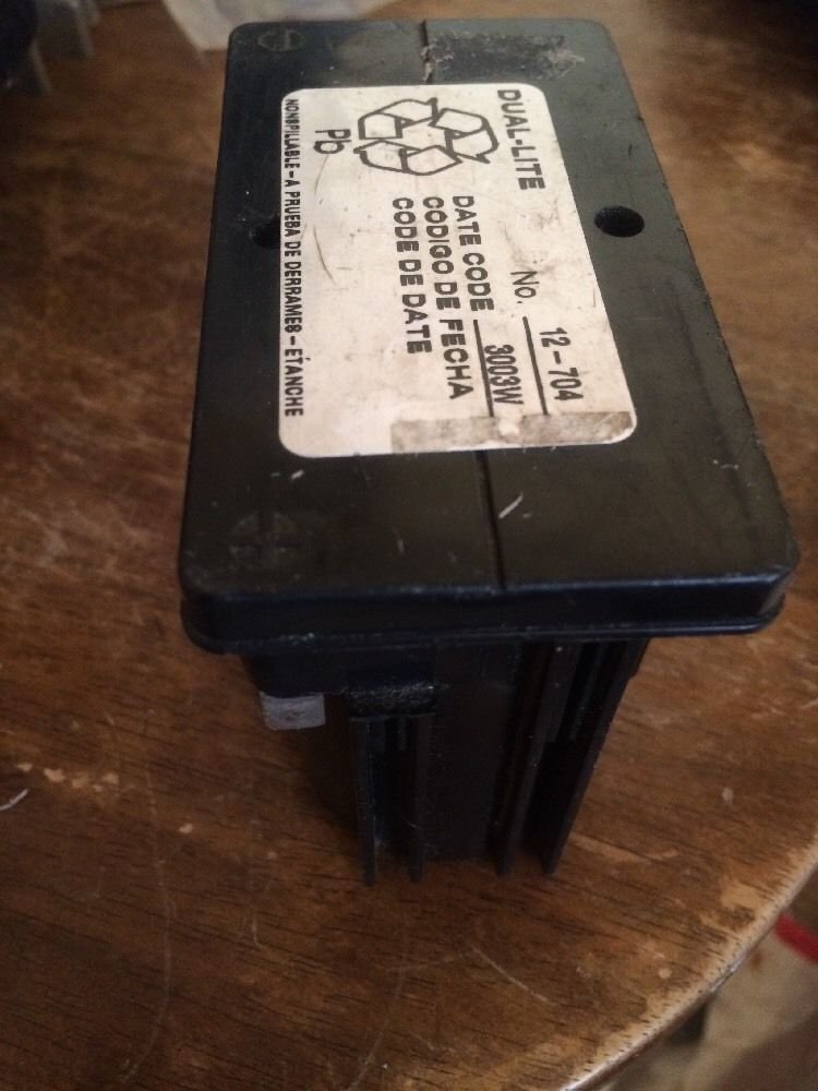 Dual Lite 12-704 Battery