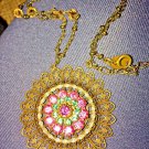 Beautiful Liz Palacio Necklace Swarovski crystals