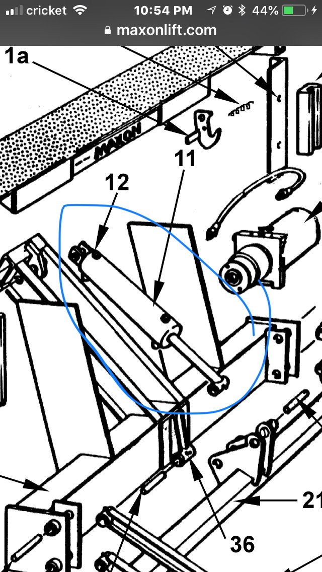 Maxon Liftgate Parts Manual