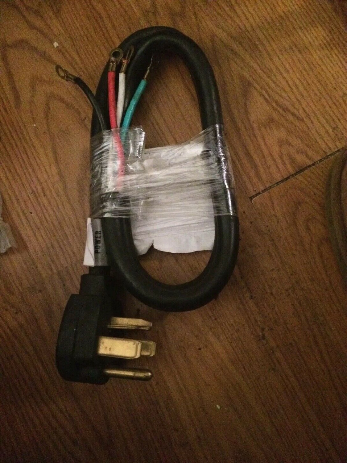 Intertek Dryer Power Cord 30 A 125V 250V 4 Foot