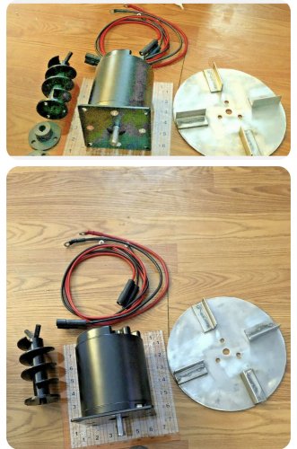 Salt Spreader Repair Kit Motor Spinner Auger Hub Wire For Meyers 36000 Buyers Spreaders