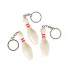 Bowling Pin Key Chains One Dozen (12)