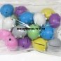 Mini Rubber Pigs Assorted Colors (20)