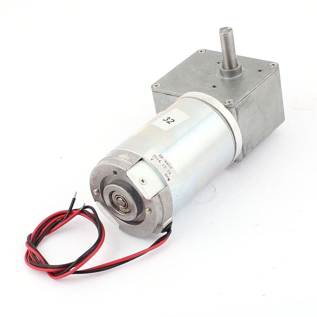 DC 24V 200RPM 8KG.cm High Torque Reversible Turbine Worm Gear Motor