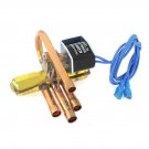 8mm 9.7mm Dia Tube 1P Power 4-Way Reversing Valve Solenoid for Air Conditioning