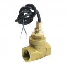 SEN-DB15 1/2PT Female Thread Brass Paddle Flow Switch Flowmeter 1-30L/Min 70W