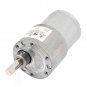 DC 12V 16RPM 0.2A 37mm Diameter 4.5KG.cm DC GearBox Reducer Variable Speed Motor