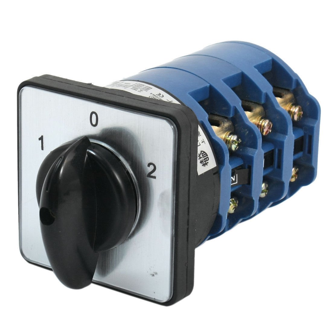 660V 125A 24 Screw Terminals 3Position 3Pole Changeover Switch LW28-125/3