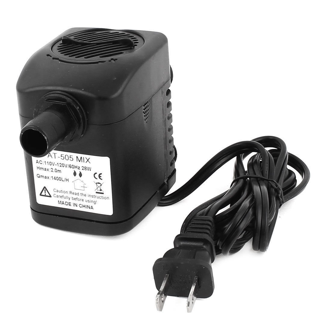 AC 110V 28W US Plug  Electric Submersible Water Pump Aquarium Fountain AT-505