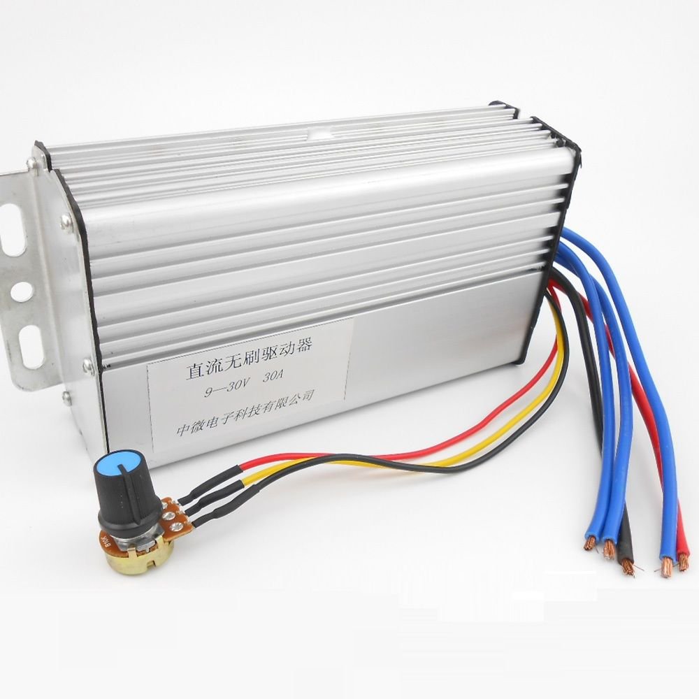 DC 9-30V PWM DC Motor Speed Controller DC Brushless Drive Electronic Governor