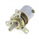 10mm Shaft Dia 12V Voltage 15RPM DC Gearbox Geared Motor 38ZY13(2KM)