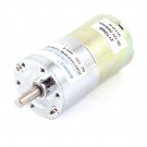 DC 12V 5RPM 6mm Shaft Dia Cylinder Magnetic Electric Geared Box Motor