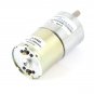 DC 12V 5RPM 6mm Shaft Dia Cylinder Magnetic Electric Geared Box Motor