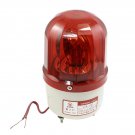 DC 12V 10W Industrial Safety Red Indicating Rotary Flash Warning Light