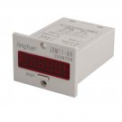 AC 110-220V 0-999999 6 Terminals 6-Digits LED Display Accumulator Counter