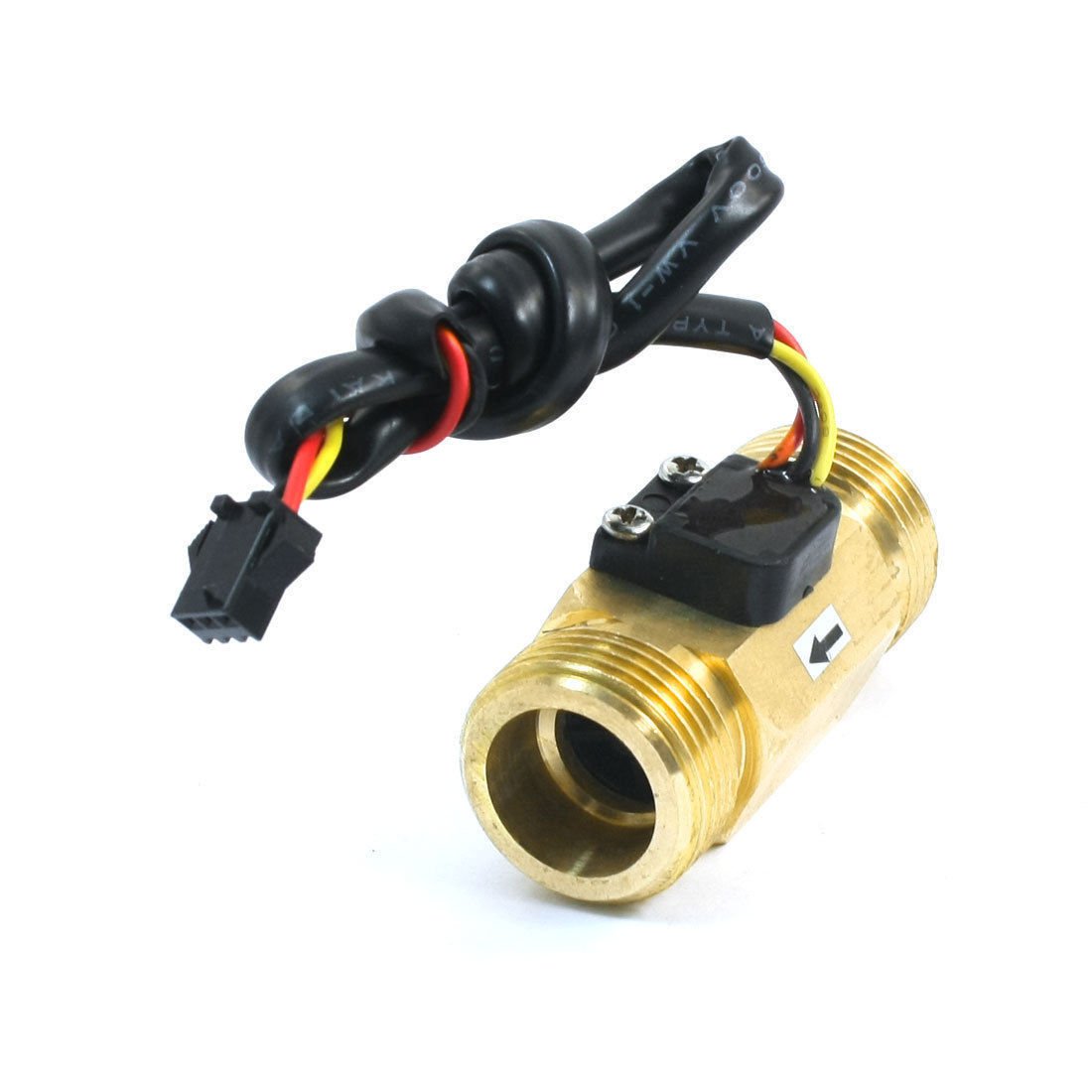 G1/2" Male Thread Brass Hall Effect Water Flow Sensor 1-30L/min SEN-HZ21WI