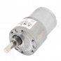 DC 12V 24RPM 0.2A 37mm Diameter 3KG.cm DC Gear Box Reducer Variable Speed Motor
