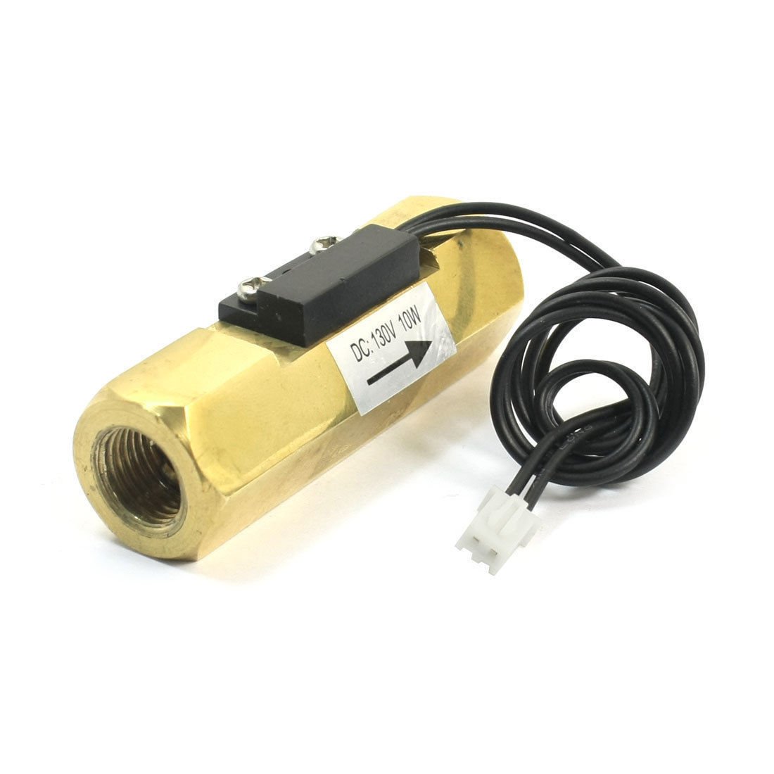 DC 110V G1/4" Hole Inner Dia 1-30L/min Reed Type Water Flow Switch Flowmeter