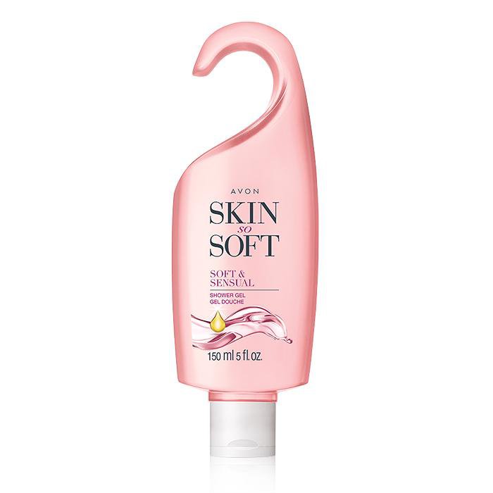 AVON Skin So Soft Soft & Sensual Shower Gel 5 fl. oz. getting two