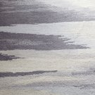 New 6'x9' Gray Faded Ikat Contemporary Style Handmade Woolen Rug & Carpets New 6'x9' Gray Faded Ikat Contemporary Style Handmade Woolen Rug & Carpets