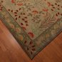 Pottery Barn Adeline Multi Handmade Wool Area Rug Size 9x12
