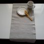 Vegan handwoven table runner + placemats (multipack of 6 units)