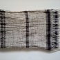 Vegan hand-woven hemp shawl