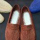Raphia shoes / Chaussures en raphia