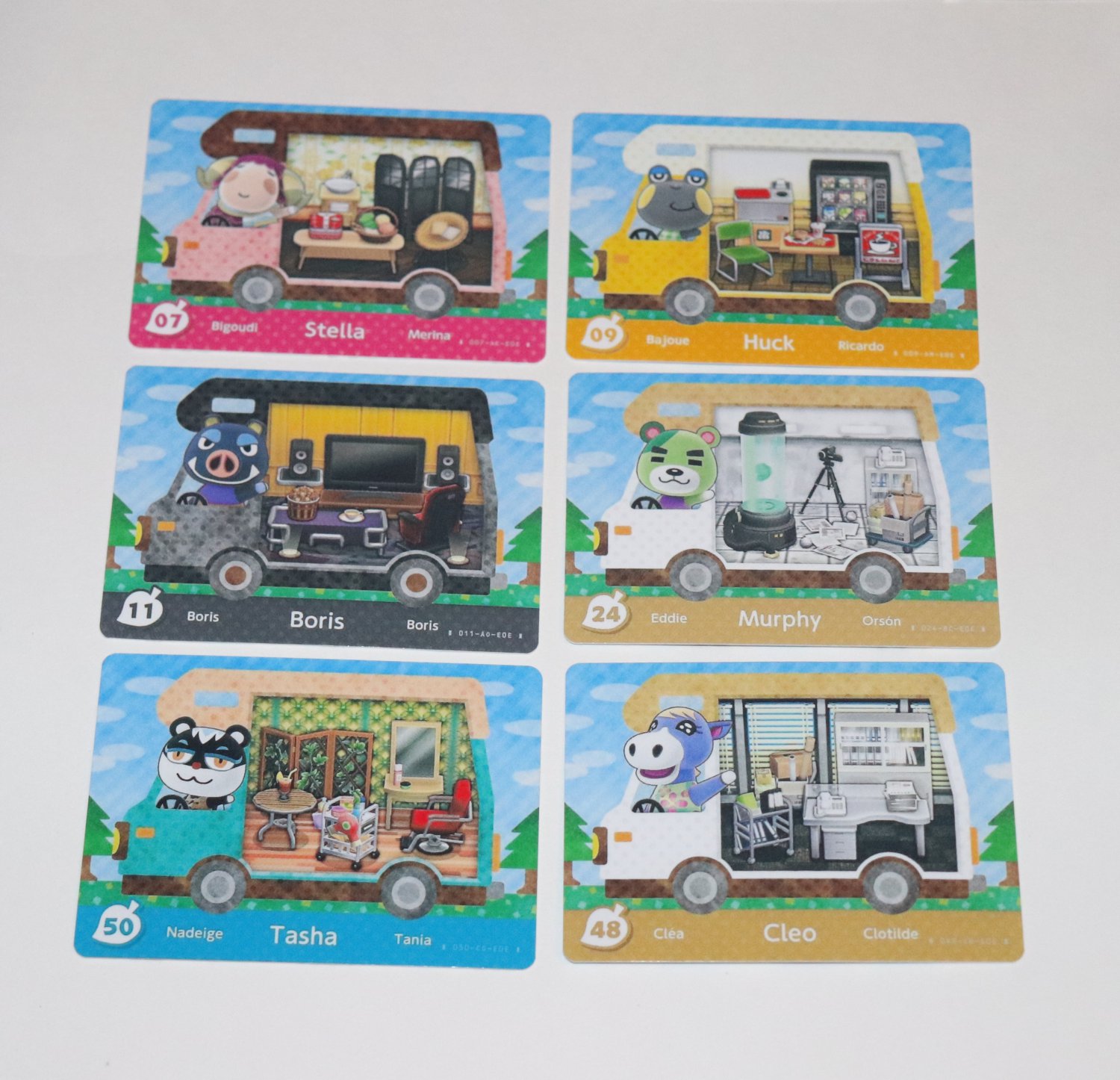 Animal Crossing Fanmade Amiibo cards Choose any from Series 1,2,3,4,5 ...