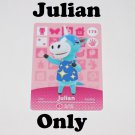 Animal Crossing Fanmade Amiibo card Julian Animal Crossing Fanmade Amiibo card Julian