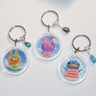 Amiibo Round Keychains *Your Choice* Animal crossing Welcome or Series 1-5