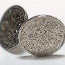 Lucky Sixpence 1954 Birthday cufflinks